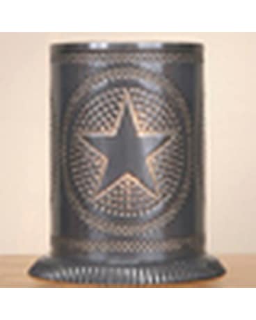 Candle Warmer Star in Country Tin